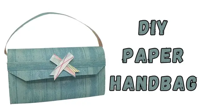 'Video thumbnail for DIY Paper Handbag'