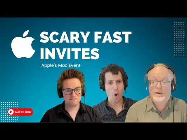 'Video thumbnail for Apple's Scary Fast Event'
