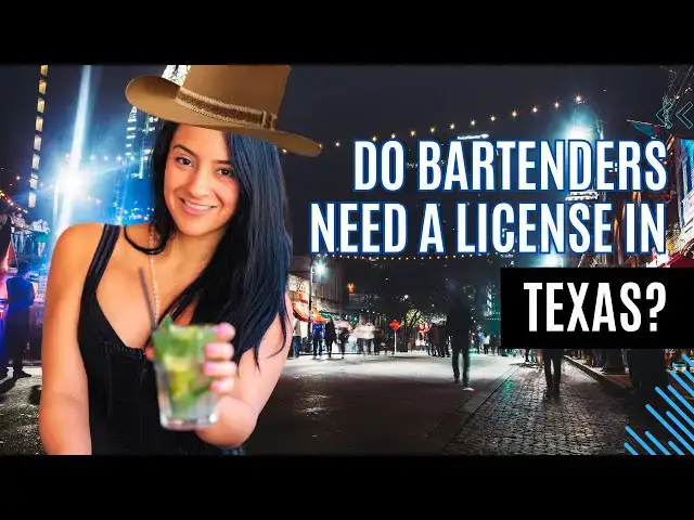 'Video thumbnail for How to Become a Bartender in Texas! 馃嵐 (full)'