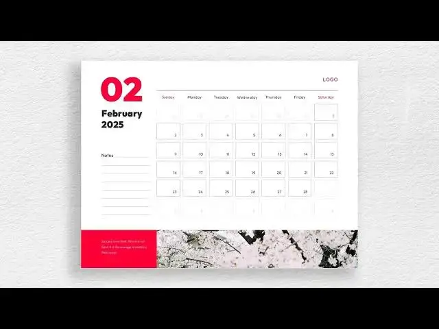 'Video thumbnail for February 2025 Calendar PowerPoint Template Free Download'
