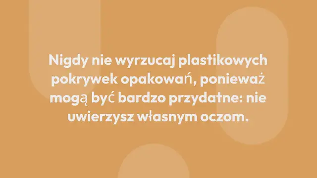 'Video thumbnail for Nic innego jak zaskakujące to, co udaje mu się stworzyć za pomocą kilku plastikowych pokrywek'