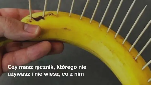 'Video thumbnail for Jeśli masz ręcznik, którego nie używasz, wyjmij go: warto ponownie wykorzystać złoto w ten sposób'