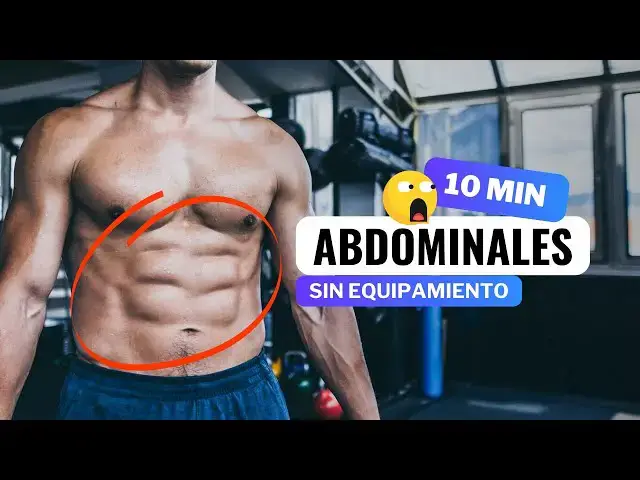 'Video thumbnail for 10 MIN RUTINA PARA ABDOMINALES😱 | Entrena En Casa, Rutina Sin Equipamiento'