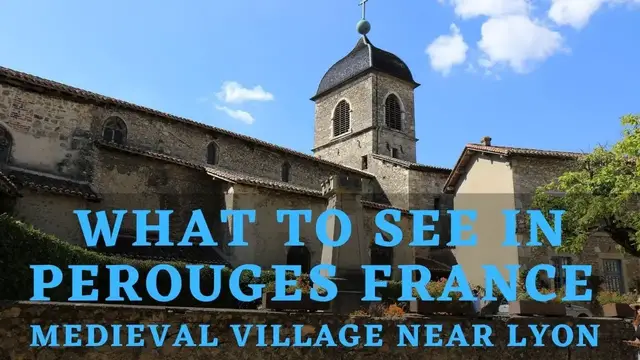 'Video thumbnail for Perouge France, Medieval Walled Village Near Lyon. One of The Best Villages in France.'