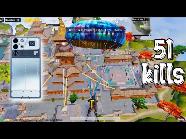 'Video thumbnail for RED MAGIC 10 PRO PUBG TEST 馃敟 120 FPS WITH FPS METER 馃敟 51 KILLS'