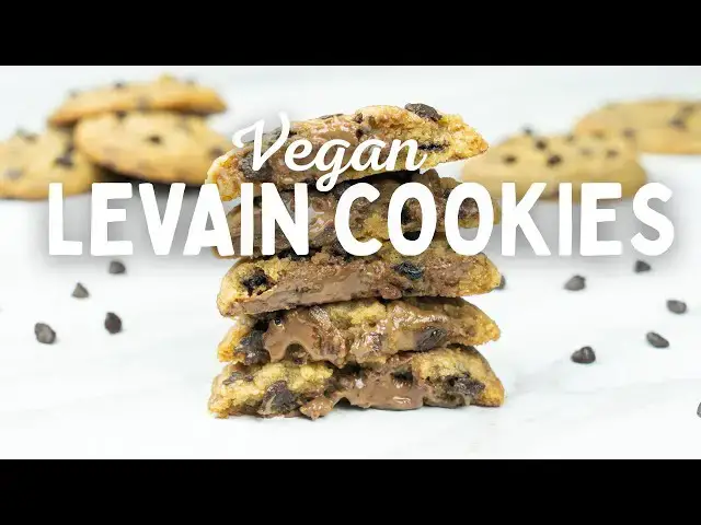 'Video thumbnail for The Best Vegan Levain Cookies Recipe | Gooey, Thick, & Dairy-Free! #cookies #vegan'