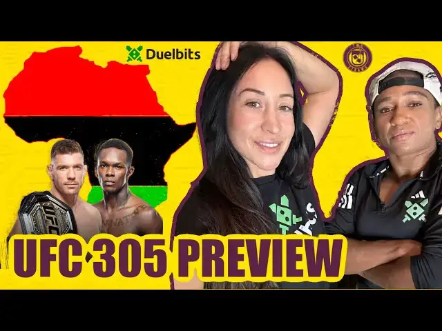 'Video thumbnail for UFC 305 Preview with UFC Strawweights Angela Hill and Jessica Penne'