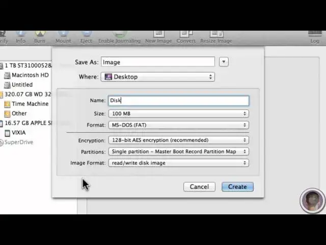 'Video thumbnail for Using Encrypted DMGs In Mac OS X'