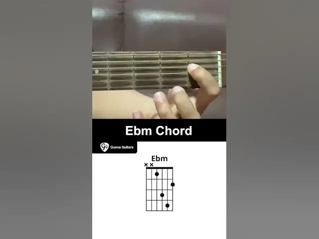 'Video thumbnail for How To Play The Ebm Chord On Guitar - Guvna Guitars'
