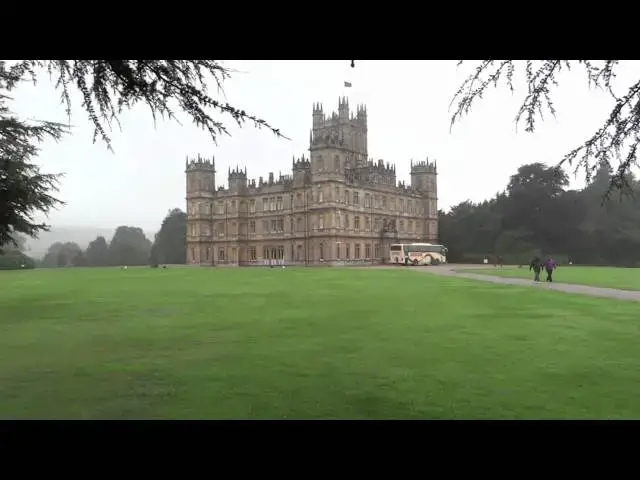 'Video thumbnail for Highclere Castle ( Downton Abbey in the TV Series) Newbury England'