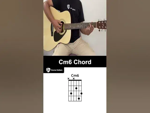 'Video thumbnail for How To Play The Cm6 Chord On Guitar - Guvna Guitars'