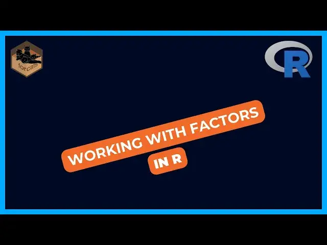 'Video thumbnail for Working With Factors in R | Convert Categorical Variable into Factors'