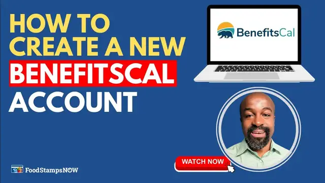 'Video thumbnail for How to Create a BenefitsCal Online Account'
