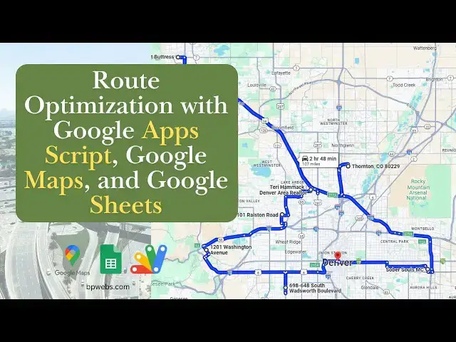 'Video thumbnail for Route Optimization with Google Apps Script and Google Maps'