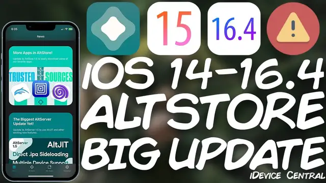 'Video thumbnail for iOS 15 - 16.4 Important Update! DO THIS NOW! Fixes "No provisioning profile" Error.'
