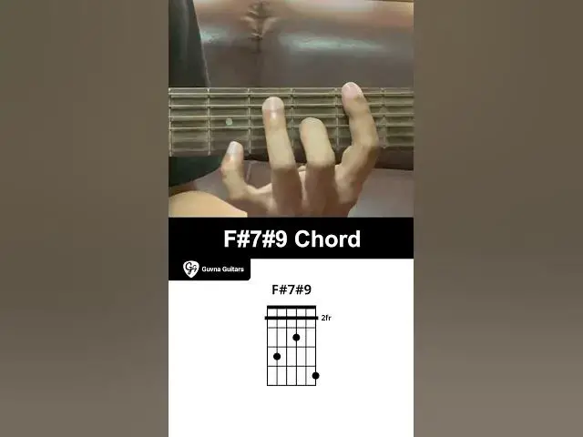 'Video thumbnail for How To Play The F#7#9 Chord On Guitar - Guvna Guitars'