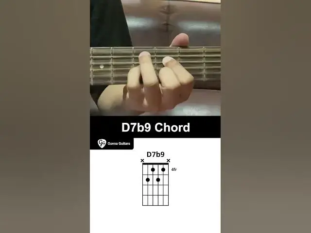'Video thumbnail for How To Play The D7b9 Chord On Guitar - Guvna Guitars'