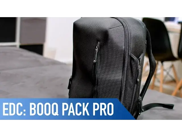 'Video thumbnail for EDC: Booq Pack Pro Backpack | Review'