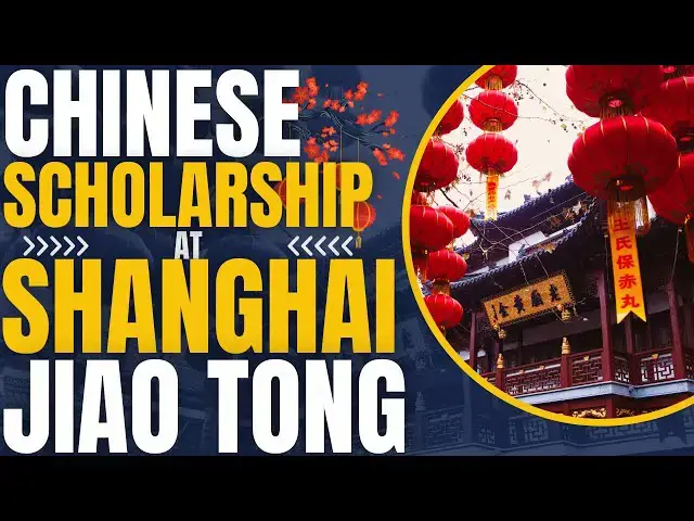'Video thumbnail for Undergraduate Chinese Program Scholarships at Shanghai Jiao Tong University | Study in China'