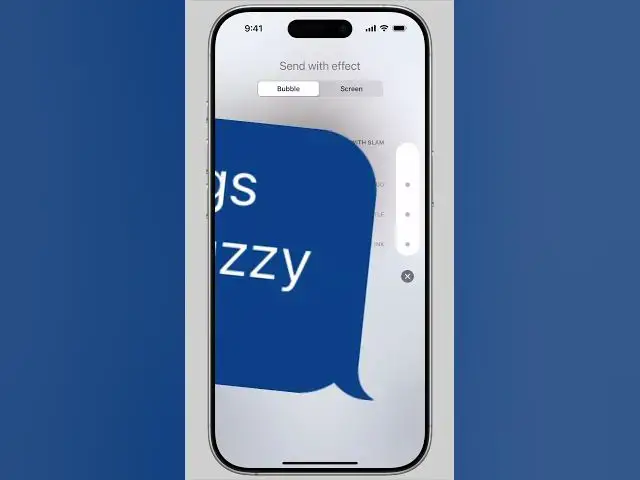 'Video thumbnail for How to use iMessage Effects'