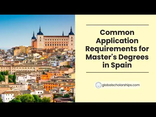 'Video thumbnail for Master’s Degrees Applicant Requirements in Spain | Study Abroad Guide for International Students'