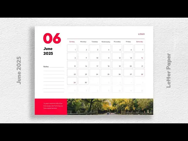 'Video thumbnail for 2025 Monthly Calendar PowerPoint Template Free Download by mslides Letter'