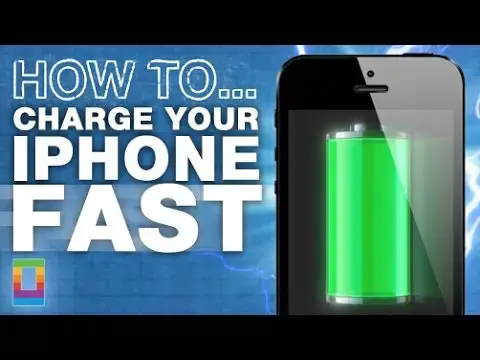 'Video thumbnail for How To: Charge Your iPhone Battery Fast'