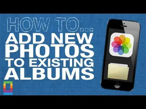 'Video thumbnail for How To: Add New Photos To Existing iOS Albums'