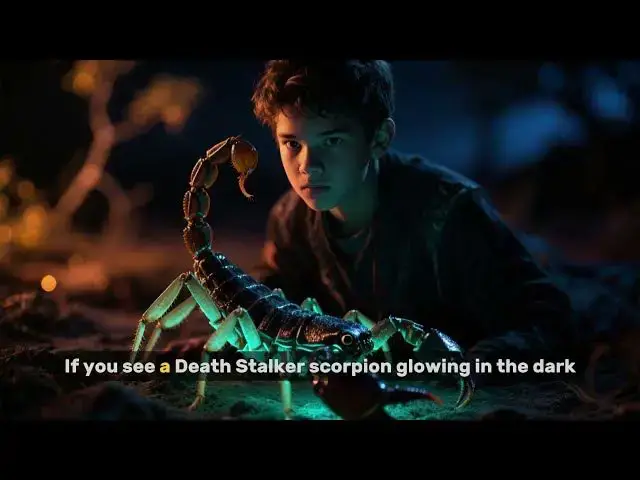 'Video thumbnail for The Deathstalker Scorpion North Africa'