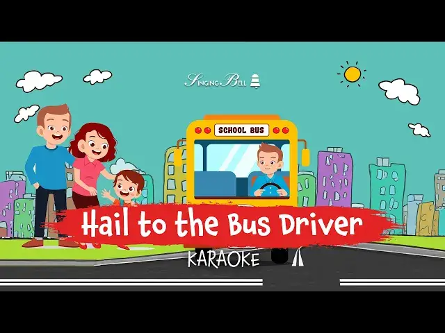 'Video thumbnail for Hail to the Bus Driver (Karaoke with Lyrics for kids)'