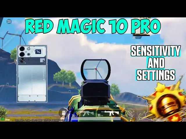 'Video thumbnail for MASTER YOUR RED MAGIC 10 PRO PUBG MOBILE SENSITIVITY AND SETTINGS'