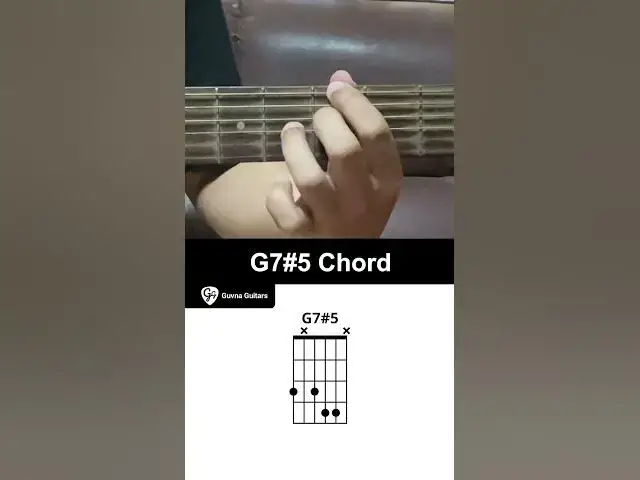 'Video thumbnail for How To Play The G7#5 Chord On Guitar - Guvna Guitars'