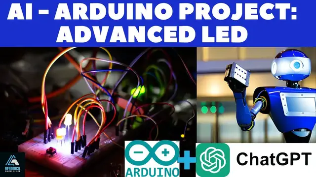 'Video thumbnail for AI-Arduino Smart Projects Made Easy: Advanced LEDs Display using Chat GPT.'