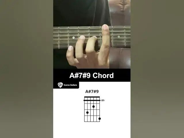 'Video thumbnail for How To Play The A#7#9 Chord On Guitar - Guvna Guitars'
