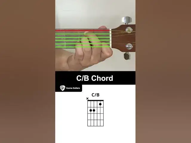 'Video thumbnail for How To Play The C/B Chord On Guitar - Guvna Guitar'