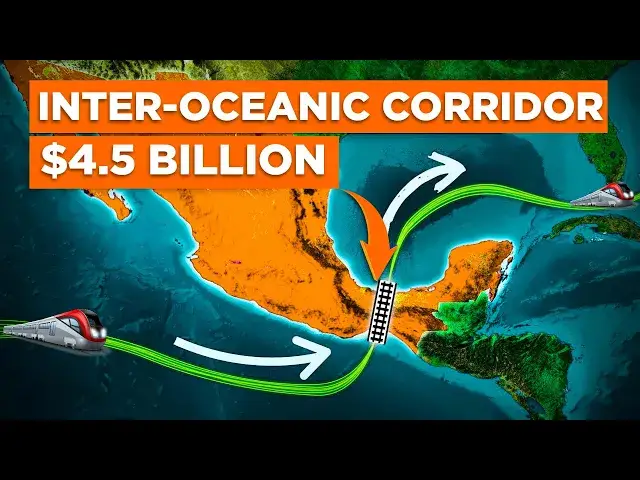 'Video thumbnail for The $4.5BN InterOceanic Corridor || Exploring the Panama Canal's $4.5 Billion Rival'