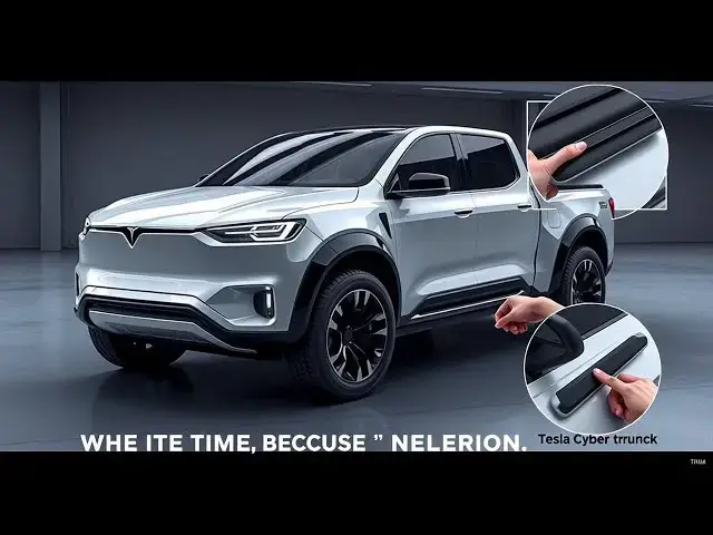 'Video thumbnail for How to Fix Tesla Cybertruck Exterior Trim Detachment in 5 Minutes'