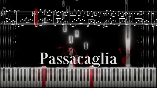 'Video thumbnail for "Passacaglia" Piano Tutorial | Sheet Music | Halvorsen'