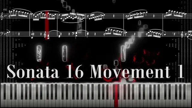 'Video thumbnail for "Sonata 16 Movement 1" Variations Piano Tutorial | Sheet Music | Mozart K. 545'