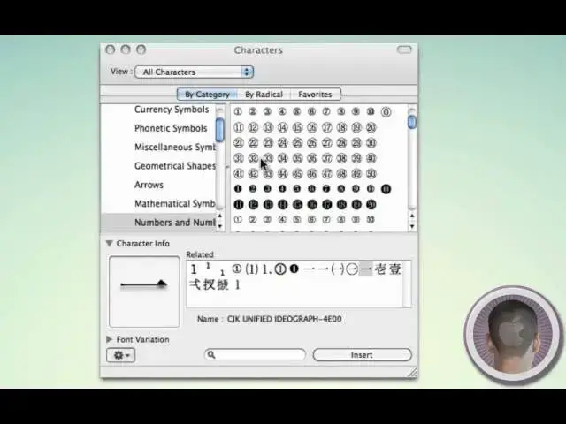 'Video thumbnail for What Keys Give Me What Symbols In Mac OS X?'