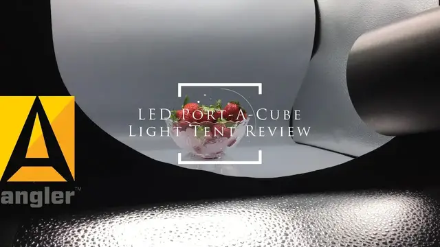 'Video thumbnail for Angler Port-a-Cube LED Light Tent | Review and How-To'