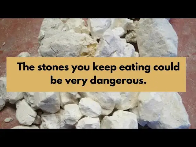 'Video thumbnail for The Harmful Effects of Eating Stones During Pregnancy: What Every Mom Should Know'