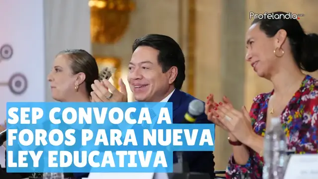 'Video thumbnail for SEP convoca a foros para nueva ley educativa'