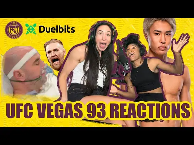 'Video thumbnail for UFC Vegas 93 Post-fight with UFC Strawweights Angela Hill and Jessica Penne'