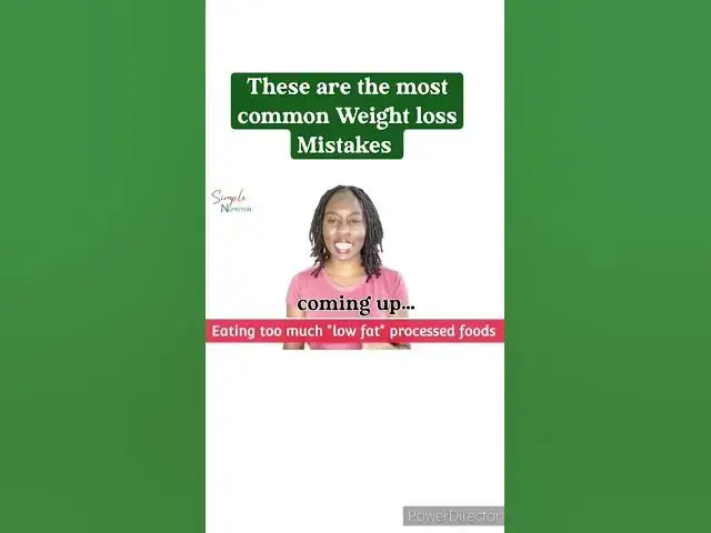 'Video thumbnail for Avoid these terrible weight loss mistakes.'