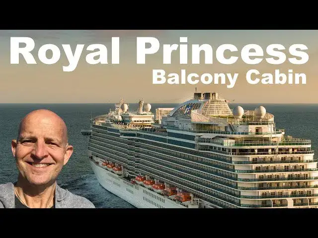 'Video thumbnail for Princess Cruises Royal Princess Balcony Cabin Tour &  Review'