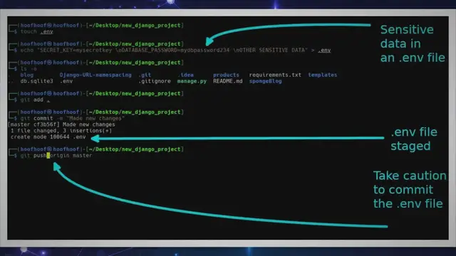 'Video thumbnail for Should you commit .env files to the version control (git) repository?'