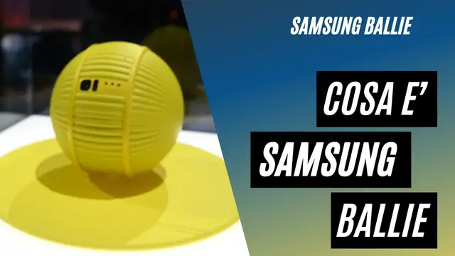 'Video thumbnail for Come funziona Samsung Ballie'