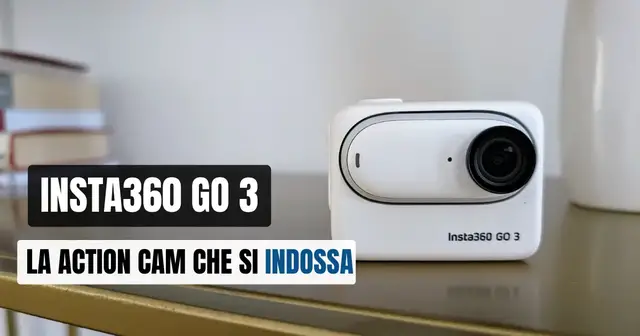 'Video thumbnail for Insta360 Go 3, la action cam indossabile'