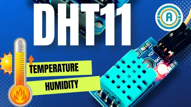 'Video thumbnail for How to Use the DHT11 Temperature Sensor with Arduino | Display Temp & Humidity on Serial Monitor'
